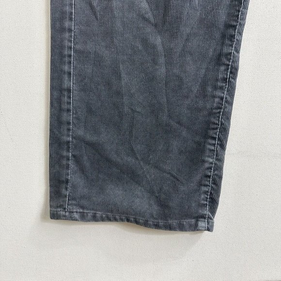 Adriano Goldschmied Gray Corduroy Geffen Slouchy Slim Fit Pants Mens Size 38x31 - Picture 11 of 11